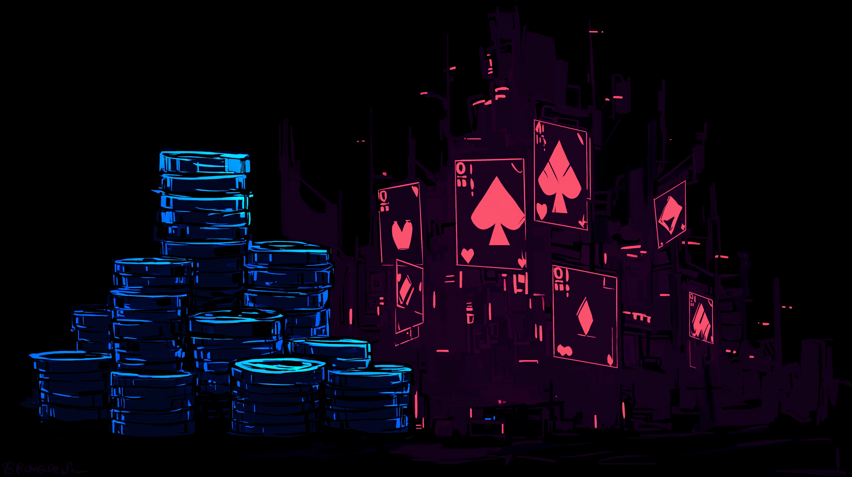 Neon Ante - Cyberpunk Poker